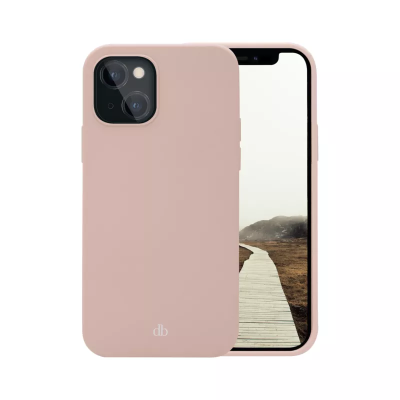 Cover dbramante1928 Monaco iPhone 13 Pink Sand Monochromatic