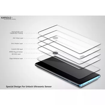 Tempered Glass KAPSOLO Samsung Galaxy Note20 Ultra 5G