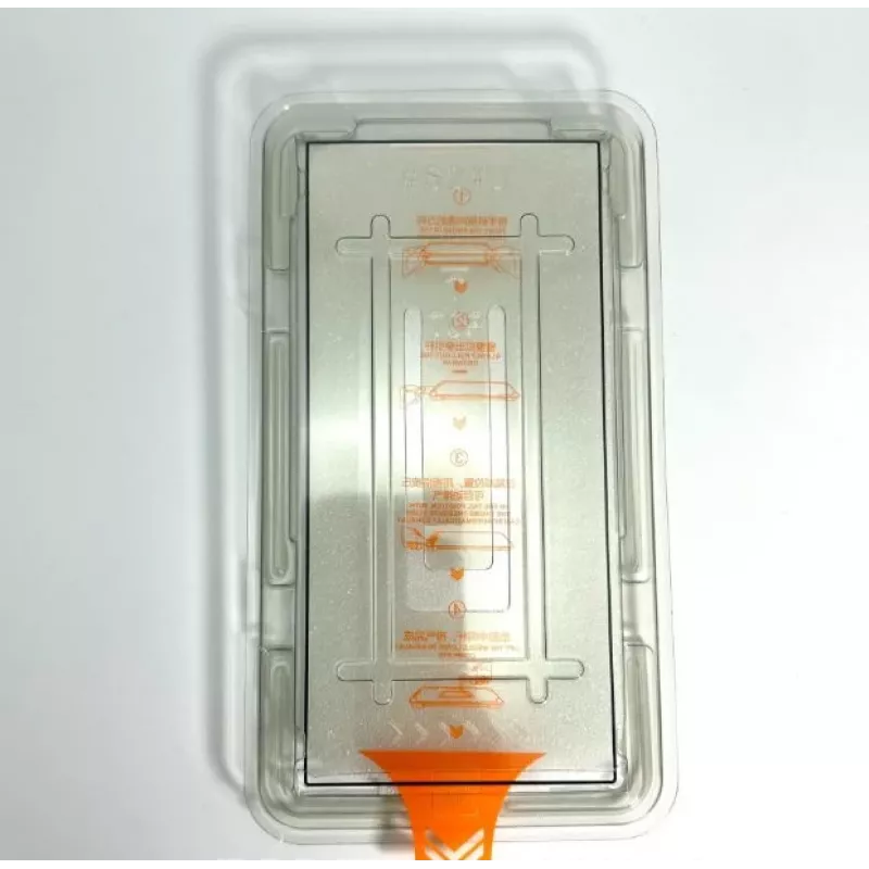 Tempered Glass Screen Protector eSTUFF für iPhone 16 Pro — Anti-Scratch, ES560302-50BULK