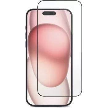 eSTUFF INFINITE iPhone 17 Air Vollflächiger Displayschutz Kratzfest Stoßfest Gehärtetes Glas