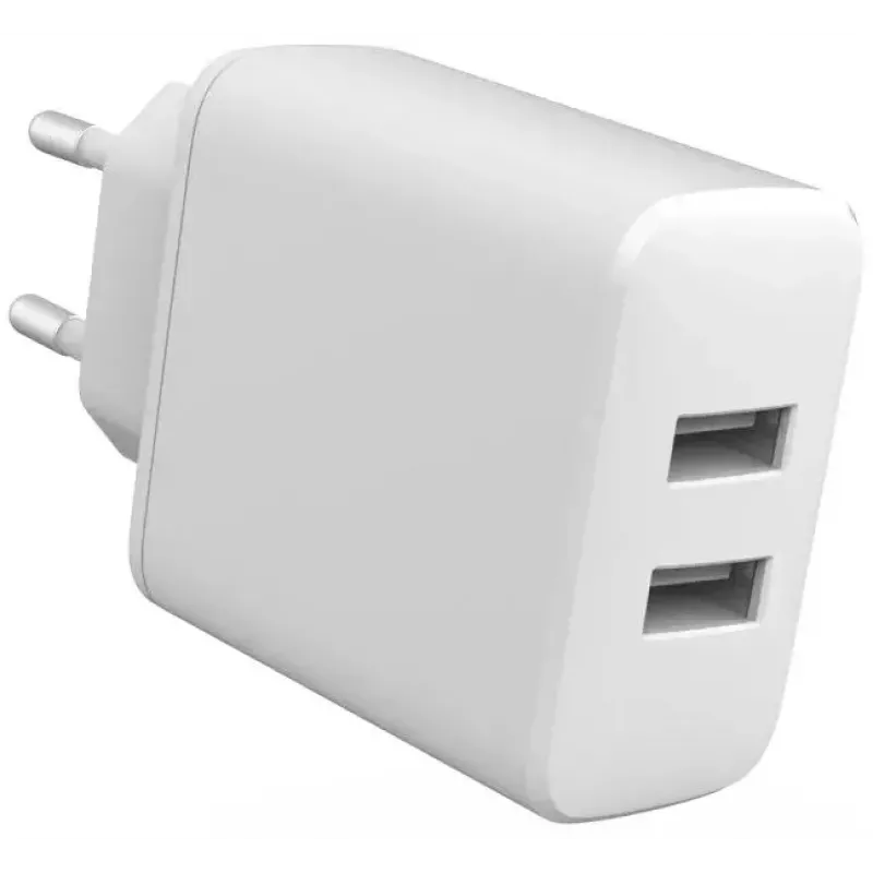 Indoor-Ladegerät eSTUFF ES637005 Smartphone Weiß 2 USB-Anschlüsse 5V