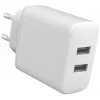 Indoor-Ladegerät eSTUFF ES637005-BULK Smartphone 2 USB 1 Type-C Weiß