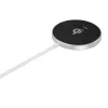 eSTUFF ES638100 mobiles Ladegerät Smartphone Aluminium AC kabelloses Laden Schnellladefunktion Innenbereich