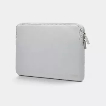 Sleeve case Trunk Neoprene Sleeve 33 cm 13 inch Silver
