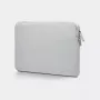 Sleeve case Trunk Neoprene Sleeve 33 cm 13 inch Silver