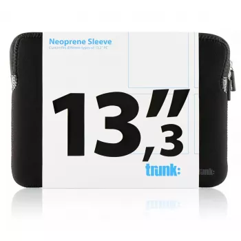 Sleeve-Hülle Trunk TR-PC13-BLK 33,8 cm (13,3 Zoll) Schwarz