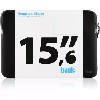 Sleeve Case Trunk TR-PC15-BLK 39,6 cm (15,6 Zoll) Schwarz