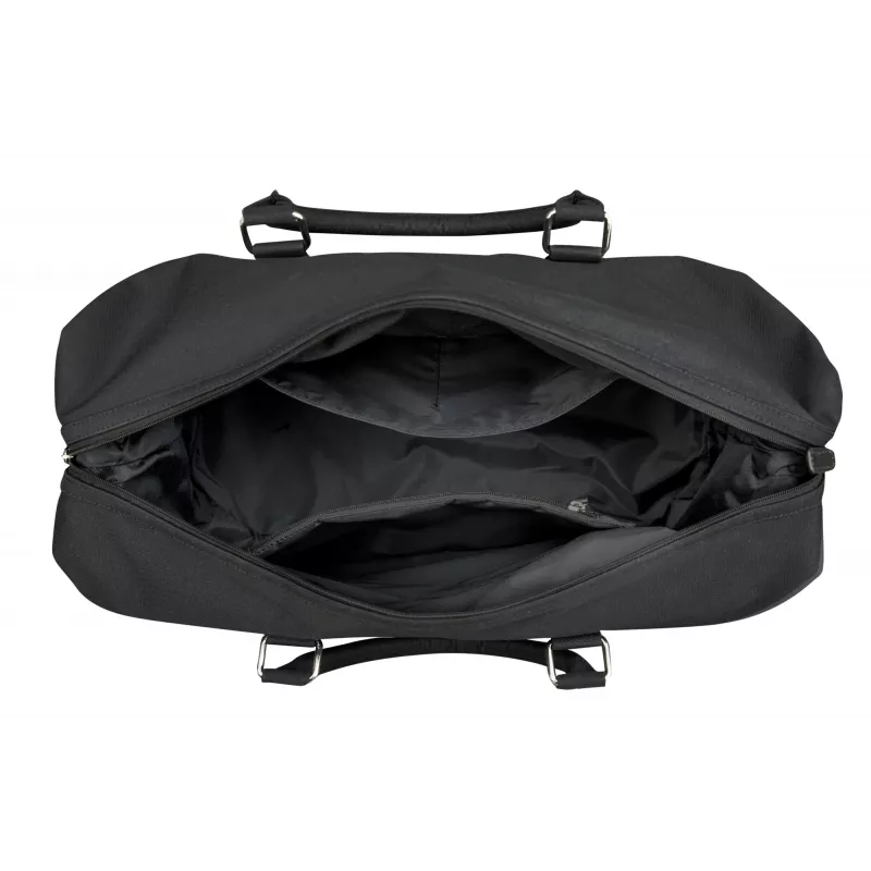 dbramante1928 Broadway Weekender Tasche recycelt Schwarz Tragegriff 900 g