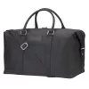 dbramante1928 Broadway Weekender Tasche recycelt Schwarz Tragegriff 900 g