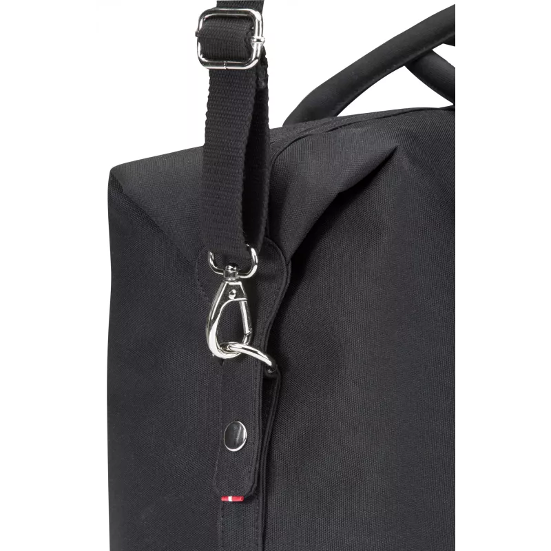 dbramante1928 Broadway Weekender Tasche recycelt Schwarz Tragegriff 900 g