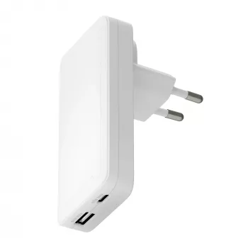 dbramante1928 Pro - EU/US schlank Charger - USB-C 65W+USB-A 30W - W
