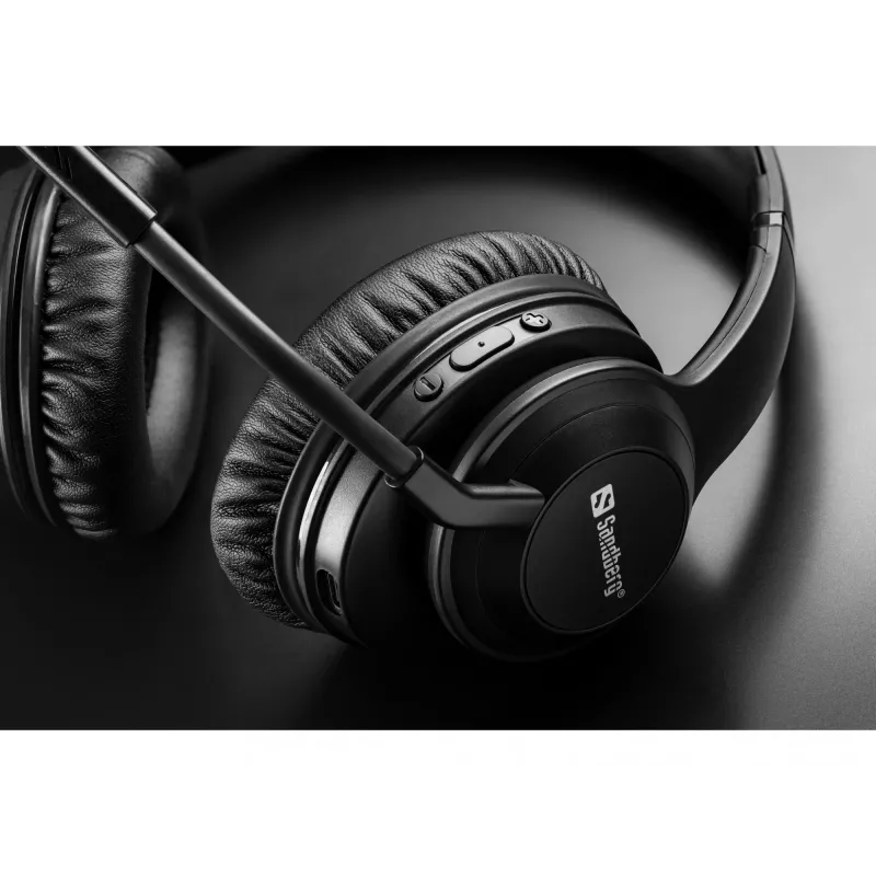 Headset Sandberg kabelloses Headset ANC+ENC Pro