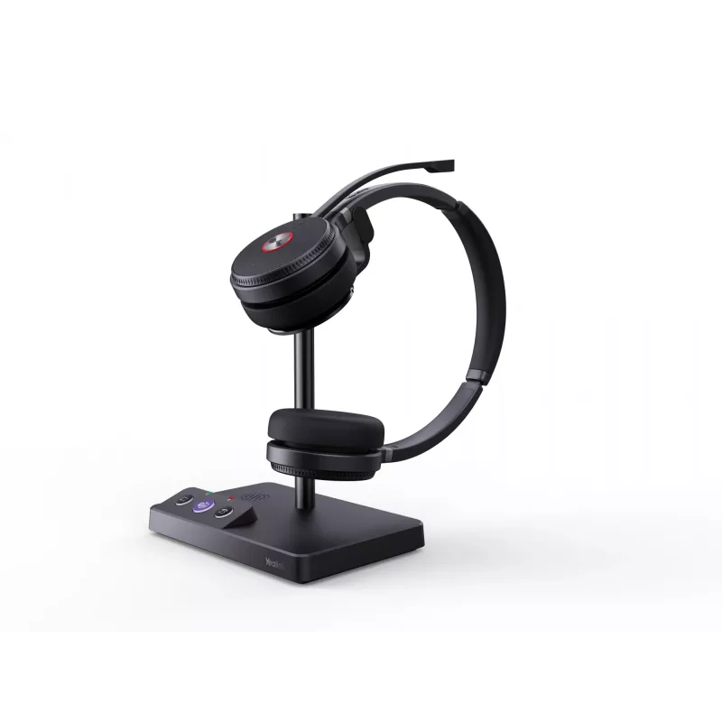 Yealink WH62 Dual Teams Headset, kabellos, 20 - 20000 Hz, Büro/Callcenter, 127 g, Headset, Schwarz