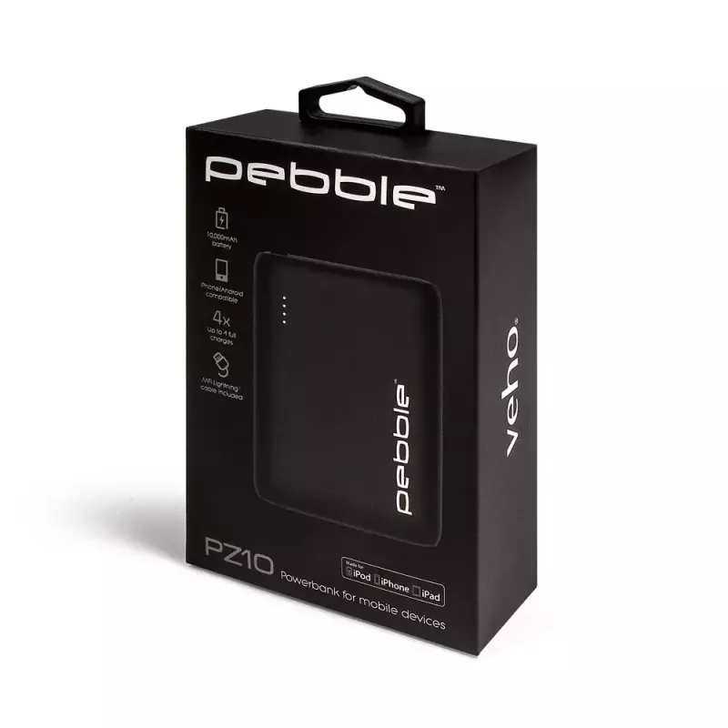 Veho Pebble PZ-10 Portable Powerbank - 10.000 mAh