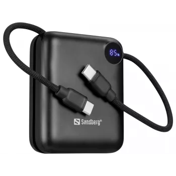 Tragbares Ladegerät Sandberg Powerbank 10000 PD20W Connect, 10000 mAh