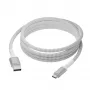 USB-A-auf-USB-C-Datenkabel d bramante re-charge Pro BRD Kabel 2,5 m, USB 2.0, weiß