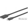 eSTUFF ES601065 Lightning-Kabel 0,5 m Grau