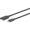 eSTUFF ES601065 Lightning-Kabel 0,5 m Grau