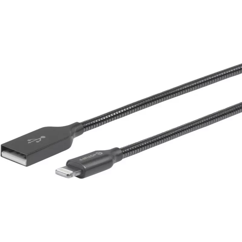eSTUFF ES601065 Lightning-Kabel 0,5 m Grau