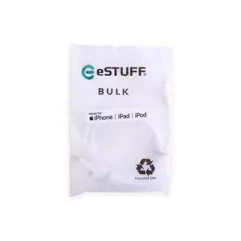 Lightning-Kabel eSTUFF ES602170-BULK 1m Weiß USB-C 2,4A