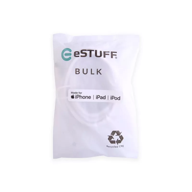 Lightning-Kabel eSTUFF ES602370-BULK 3m USB-C 2,4A