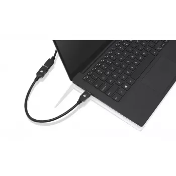 IOGEAR G2LU3AMF USB-Kabel USB 3.2 Gen 1 0,3 m USB A Schwarz