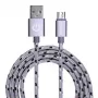 USB-Kabel Garbot C-05-10195 1m USB A Micro-USB B Silber