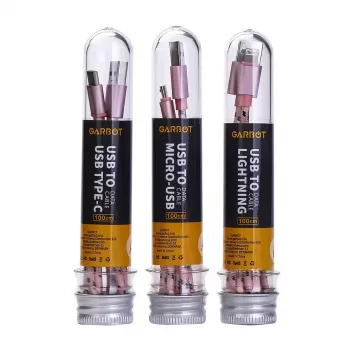 USB-Kabel Garbot C-05-10196 1 m USB A Micro-USB B Pink