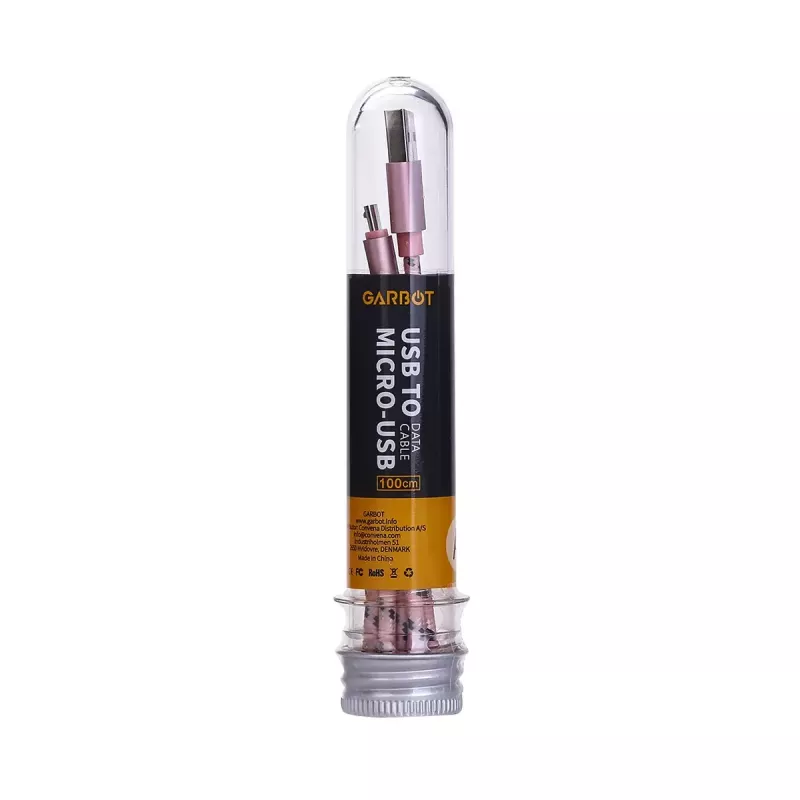 USB-Kabel Garbot C-05-10196 1 m USB A Micro-USB B Pink