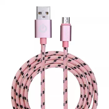 USB-Kabel Garbot C-05-10196 1 m USB A Micro-USB B Pink