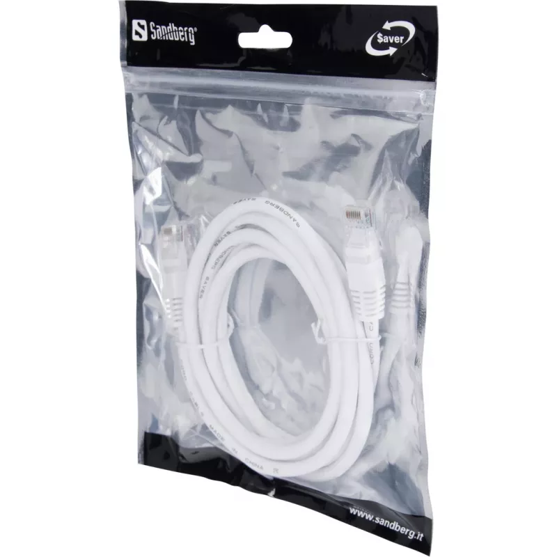Netzwerkkabel Sandberg UTP Cat6 2m RJ-45 grau