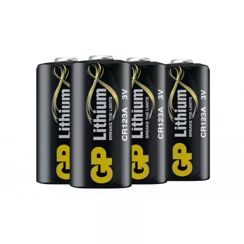 Einwegbatterie GP Batterien Lithium CR 123A Lithium-Mangandioxid