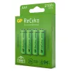 Wiederaufladbare Batterie GP Batterien ReCyko+ 2100mAh 4 Stk. AA NiMH