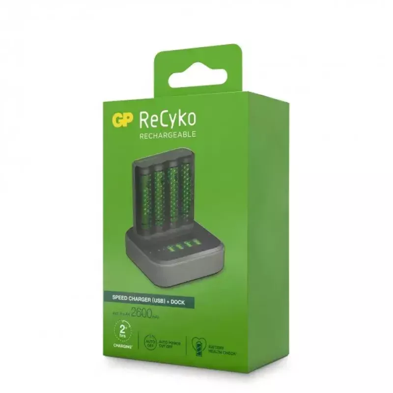 Batterieladegerät GP Batterien ReCyko M451 USB NiMH AA AAA