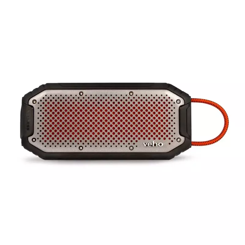 Stereo tragbarer Lautsprecher Veho MX-1 Schwarz/Silber
