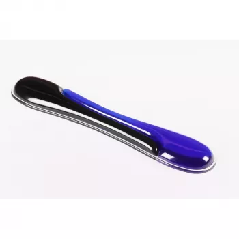 Kensington Duo Gel Tastatur-Handballenauflage — Blau, Schwarz, Blau, Gel, Taiwan, MIL-STD-810H Methode 504.3 Kontamination durch Flüssigkeiten, 240 mm, 182 mm