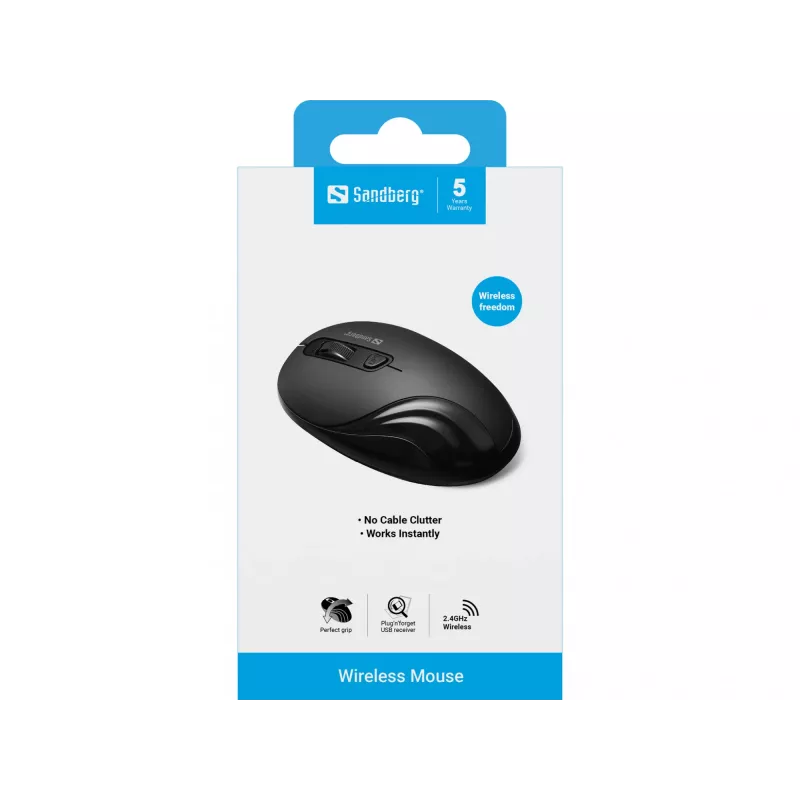 Kabellose Maus Sandberg 631-03 RF Wireless
