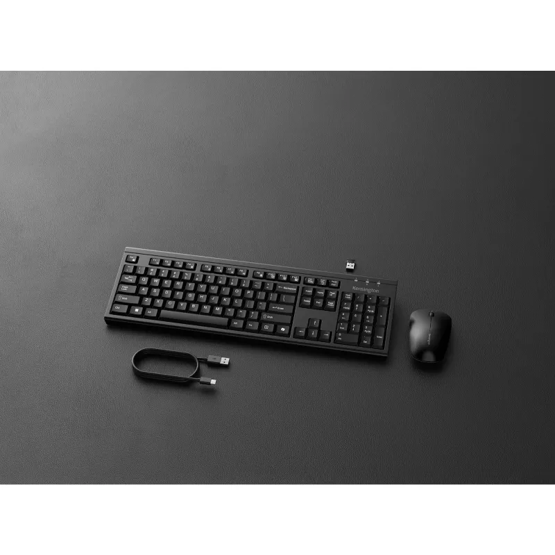 Kabellose Tastatur Kensington K75560PN Full-Size QWERTY Schwarz