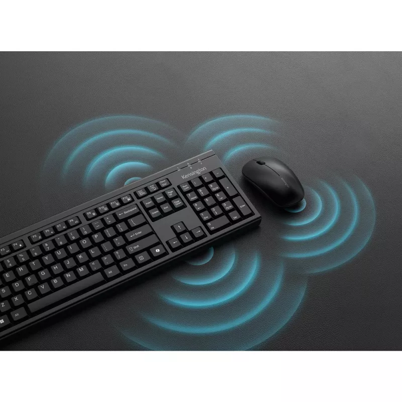 Kabellose Tastatur Kensington K75560PN Full-Size QWERTY Schwarz