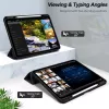 eSTUFF ES68201210-BULK Tablet-Hülle 27,9 cm (11 Zoll) Folio Schwarz, Transparent