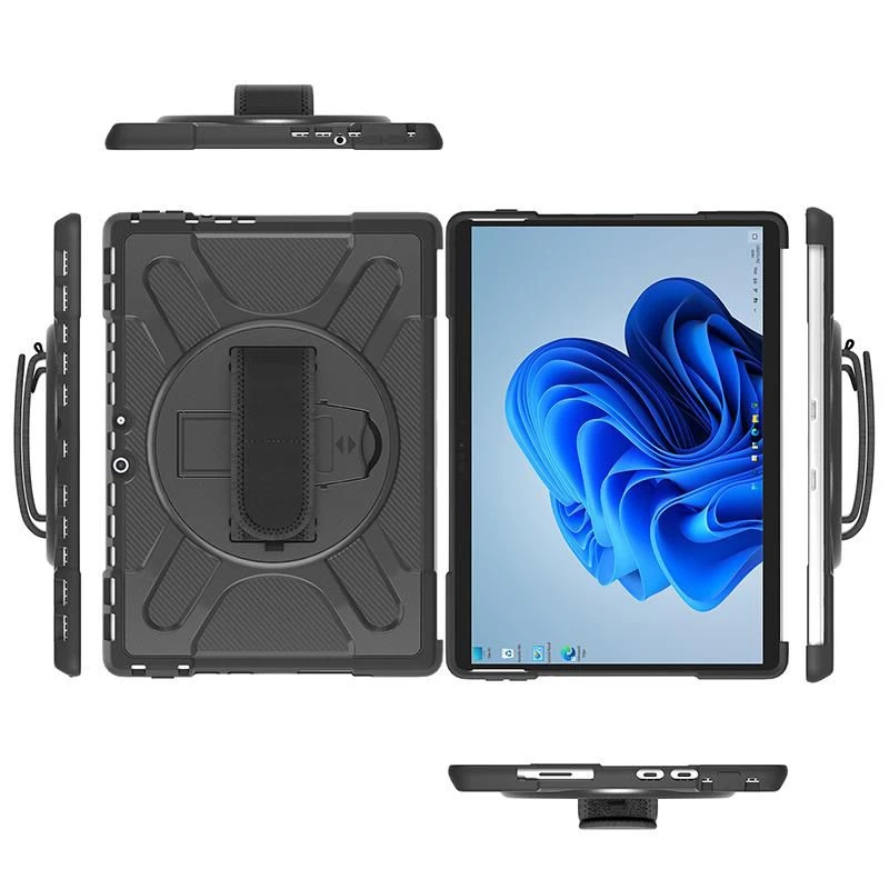 eSTUFF ATLANTA Defender Schutzhülle für Microsoft Surface Pro 8, ES68290012-BULK