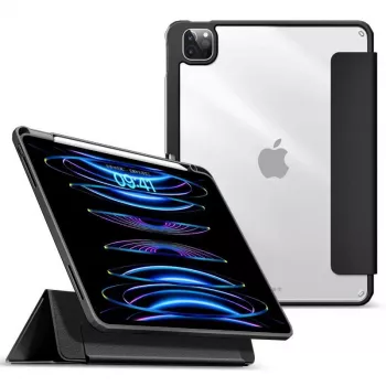 Folio Case eSTUFF ES68202301-BULK für iPad Pro 12,9 Zoll 2 Standmodi Schwarz