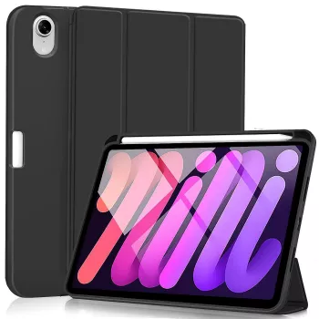 Folio Case eSTUFF ES68201101-BULK für iPad mini 6 21,1 cm Schwarz