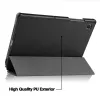 Folio Case eSTUFF für Samsung Galaxy Tab A8 10.5 Schwarz 2 Standmodi