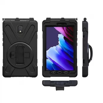 eSTUFF AUSTIN Defender Case für Samsung Galaxy Tab Active3 - Schwarz