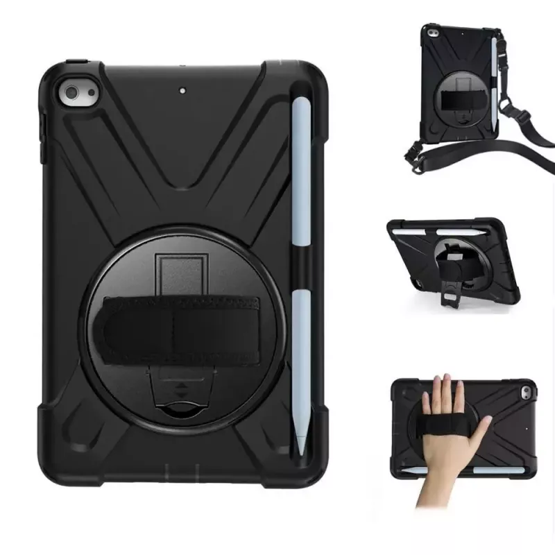 Cover eSTUFF AUSTIN Defender Case für iPad Mini 5/4 Schwarz