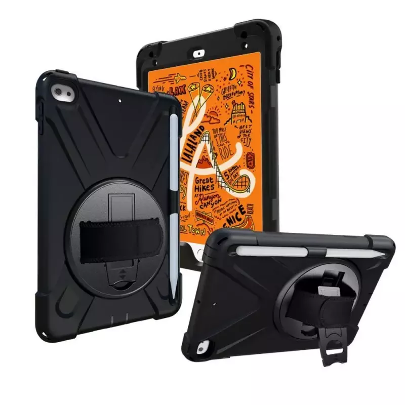 Cover eSTUFF AUSTIN Defender Case für iPad Mini 5/4 Schwarz