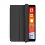 eSTUFF DENVER Folio Case für iPad 9.7 2018/2017 – Schwarzes PU-Leder/Klar