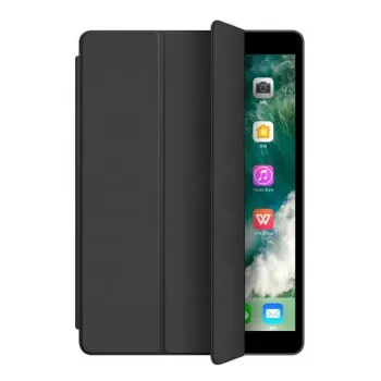 eSTUFF DENVER Folio Case für iPad 10.2 – schwarzes PU-Leder