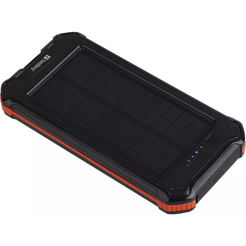 Powerbank Sandberg 3in1 Solar Powerbank 10000 10000 mAh 2A Schwarz